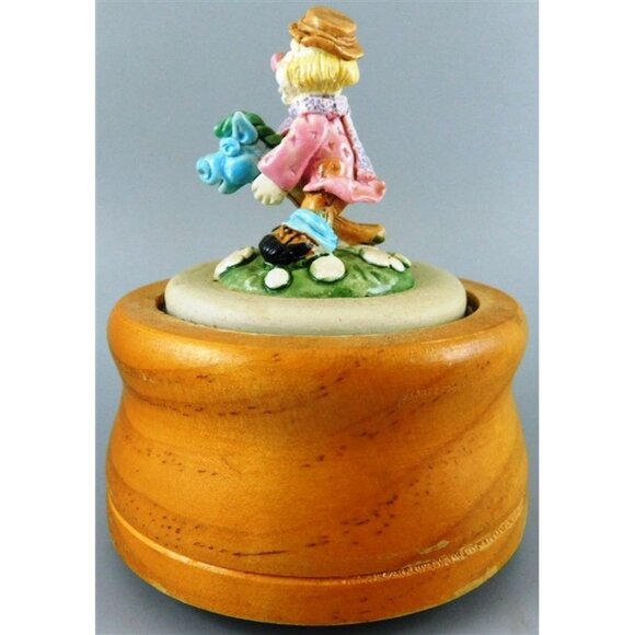 9815/466 Lot of 4 Clown Figurines One is a Music Box - Picture 6 of 16